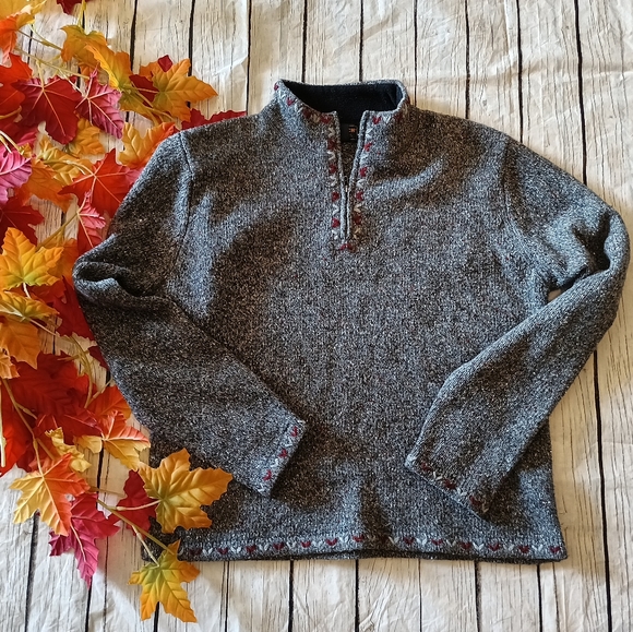 Woolrich 1/4 zip pullover sweater - Picture 1 of 13